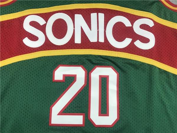 Seattle Sounders 1995/96 PAYTON #20 Green Classics Basketball Jersey 02 (Stitched)