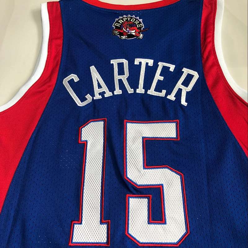 Toronto Raptors 2004 CARTER #15 Dark Blue All Star Classics Basketball Jersey (Closely Stitched)