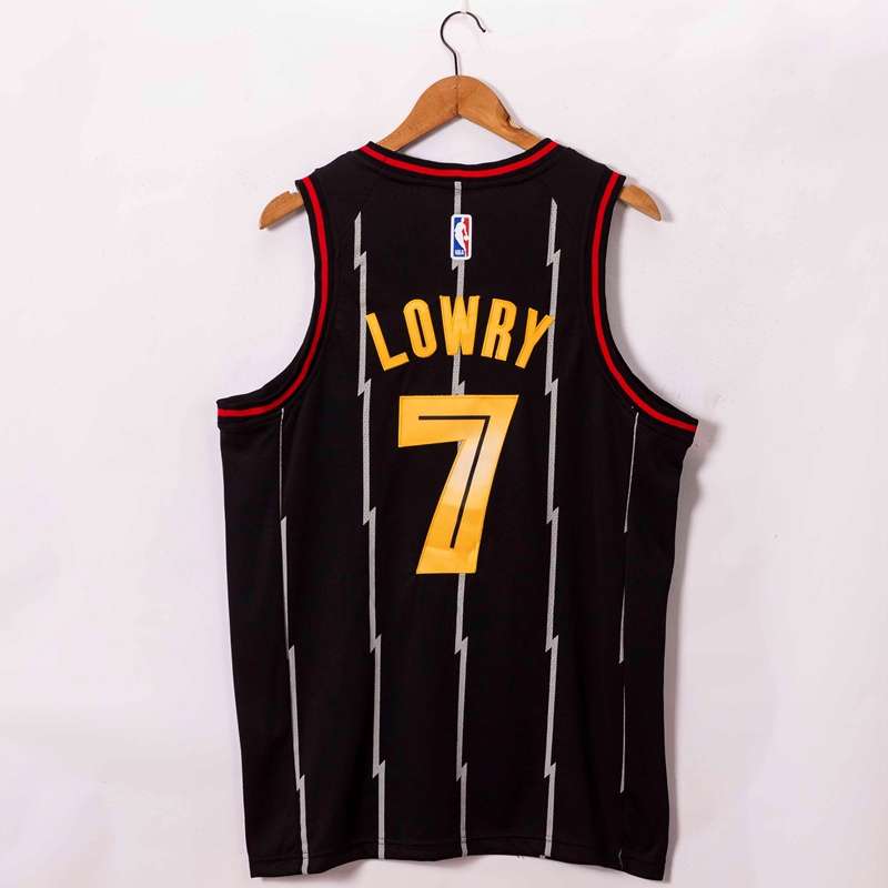 Toronto Raptors 20/21 LOWRY #7 Black Basketball Jersey (Stitched)