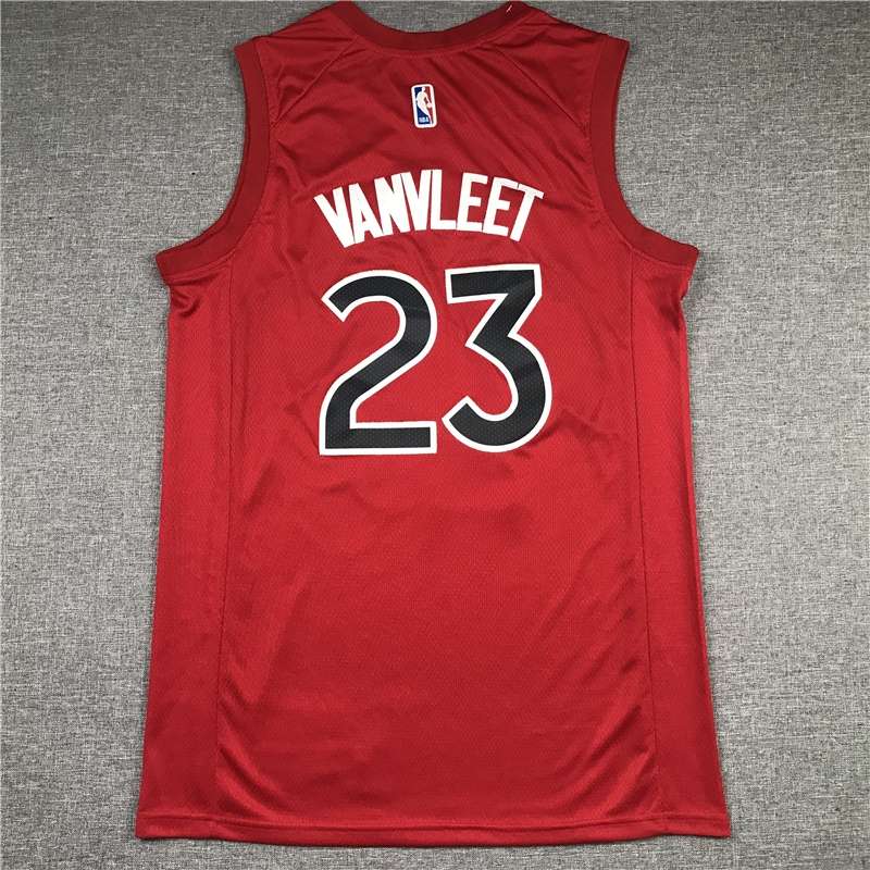 Toronto Raptors 20/21 VANVLEET #23 Red Basketball Jersey (Stitched)