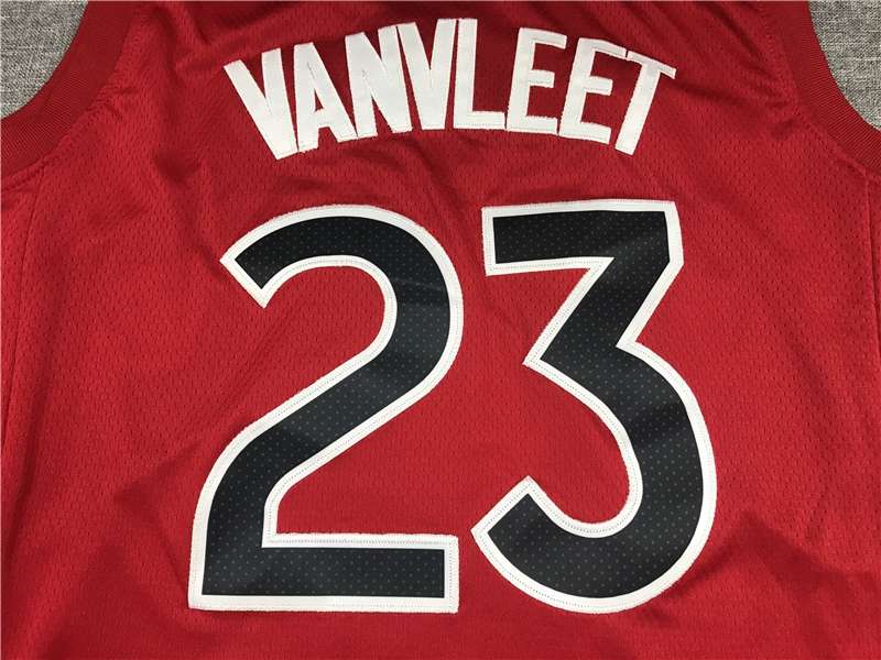 Toronto Raptors 20/21 VANVLEET #23 Red Basketball Jersey (Stitched)