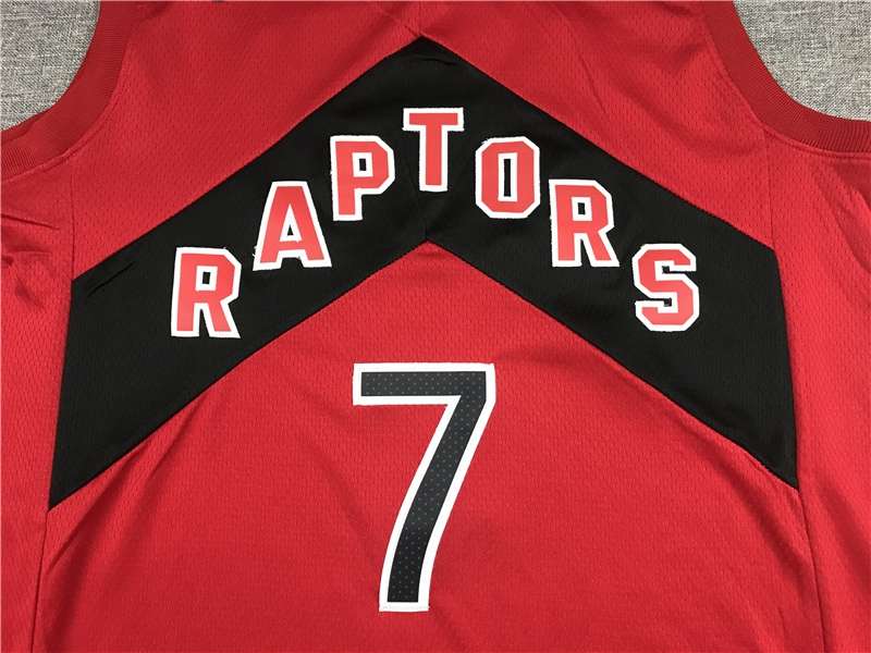 Toronto Raptors 20/21 LOWRY #7 Red Basketball Jersey (Stitched)