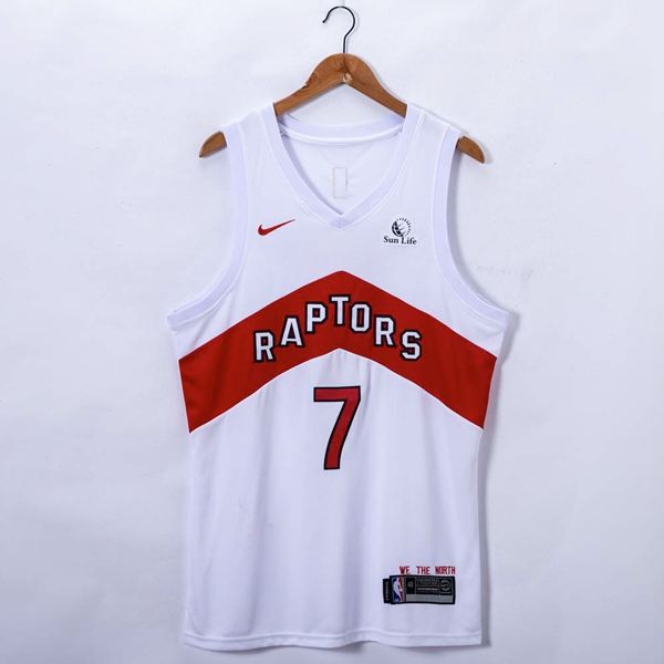 Toronto Raptors 20/21 LOWRY #7 White Basketball Jersey (Stitched)