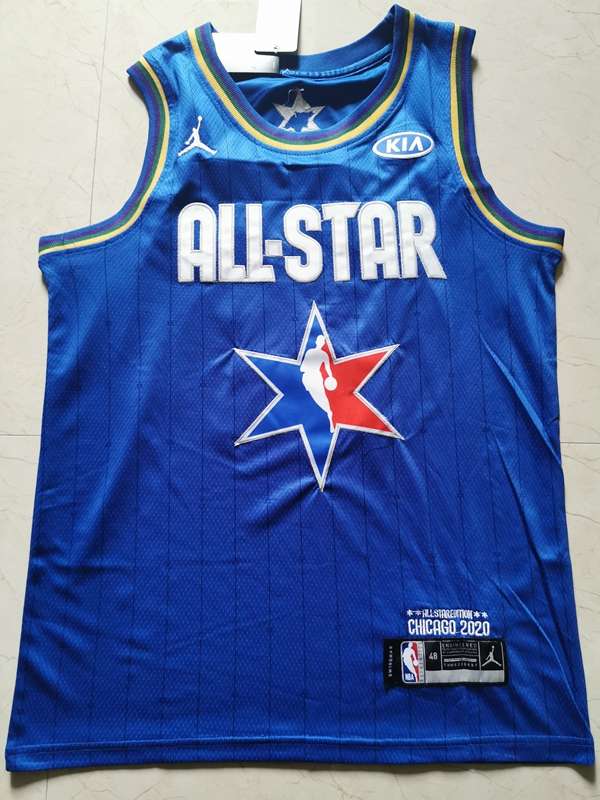 Toronto Raptors 2020 SIAKAM #43 Blue All Star Basketball Jersey (Stitched)