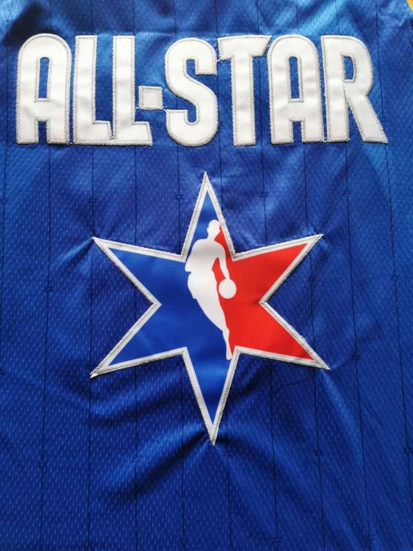 Toronto Raptors 2020 SIAKAM #43 Blue All Star Basketball Jersey (Stitched)