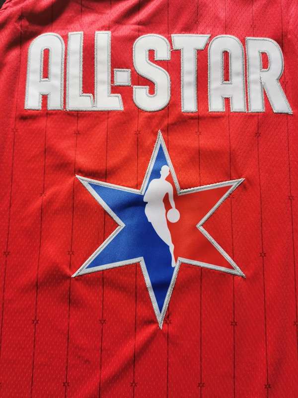 Toronto Raptors 2020 SIAKAM #43 Red All Star Basketball Jersey (Stitched)