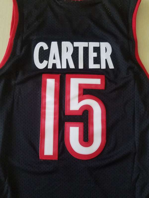 Toronto Raptors 1999/00 CARTER #15 Purple Black Classics Basketball Jersey (Stitched)