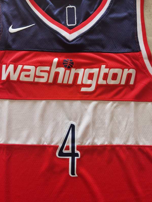 Washington Wizards 20/21 WESTBROOK #4 Red Basketball Jersey 02 (Stitched)