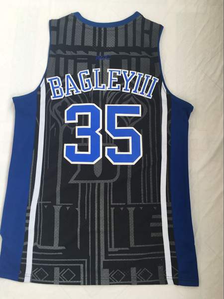 Duke Blue Devils BAGLEYIII #35 Black NCAA Basketball Jersey