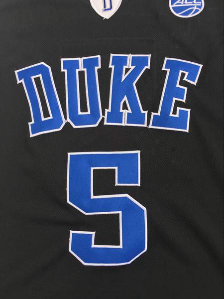 Duke Blue Devils BARRETT #5 Black NCAA Basketball Jersey