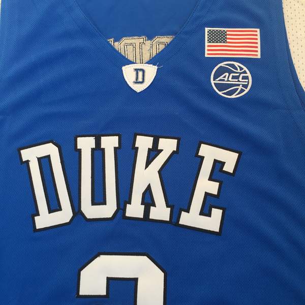 Duke Blue Devils REDDISH #2 Blue NCAA Basketball Jersey