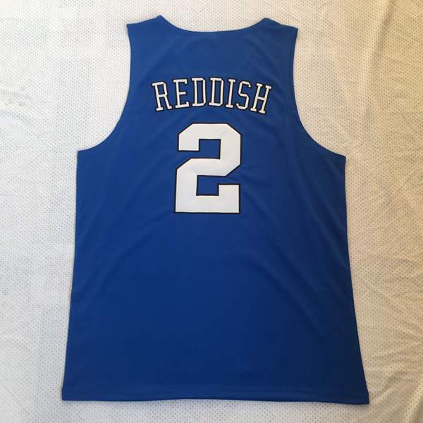 Duke Blue Devils REDDISH #2 Blue NCAA Basketball Jersey