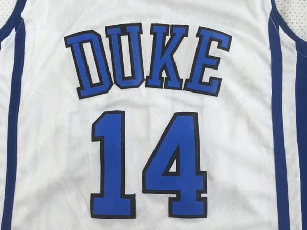 Duke Blue Devils INGRAM #14 White NCAA Basketball Jersey