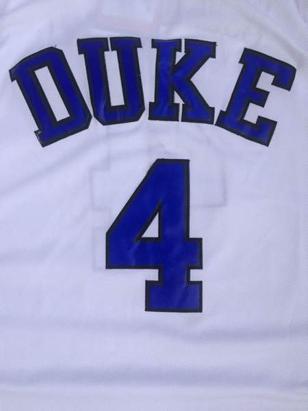 Duke Blue Devils REDICK #4 White NCAA Basketball Jersey