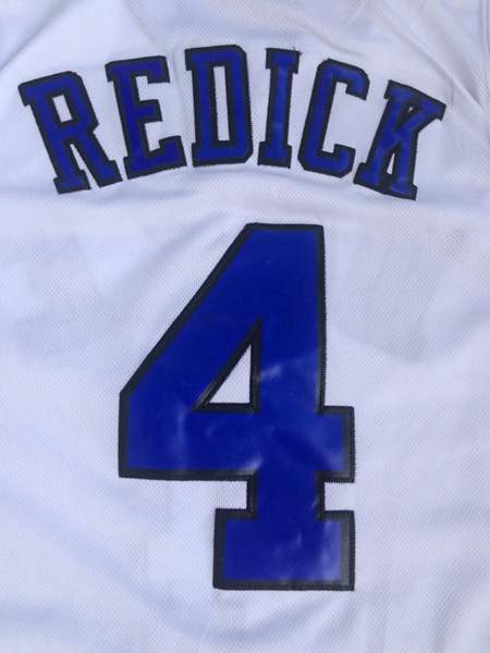 Duke Blue Devils REDICK #4 White NCAA Basketball Jersey