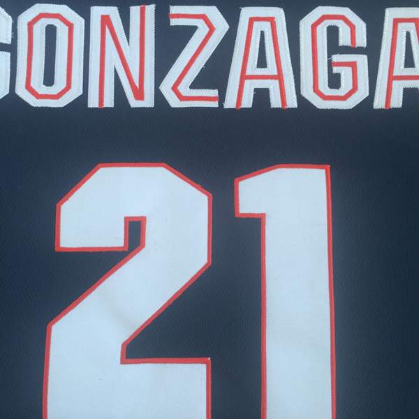 Gonzaga Bulldogs HACHIMURA #21 Dark Blue NCAA Basketball Jersey