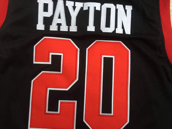 Skyline PAYTON #20 Black Basketball Jersey