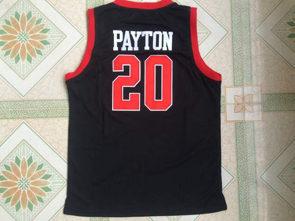 Skyline PAYTON #20 Black Basketball Jersey