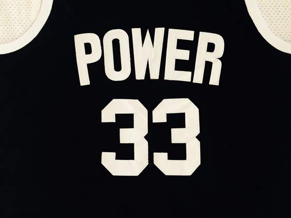 Power ALCINDOR #33 Black Basketball Jersey