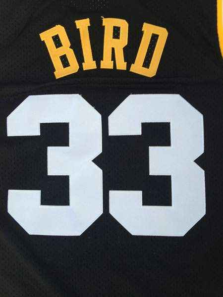 Valley BIRD #33 Black Basketball Jersey