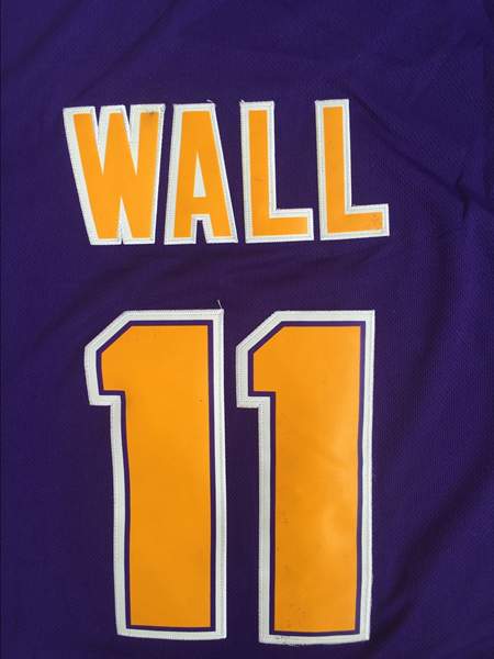 Holy Rams WALL #11 Blue Basketball Jersey