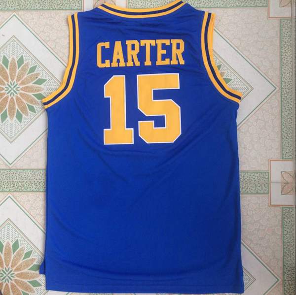 Mainland CARTER #15 Blue Basketball Jersey