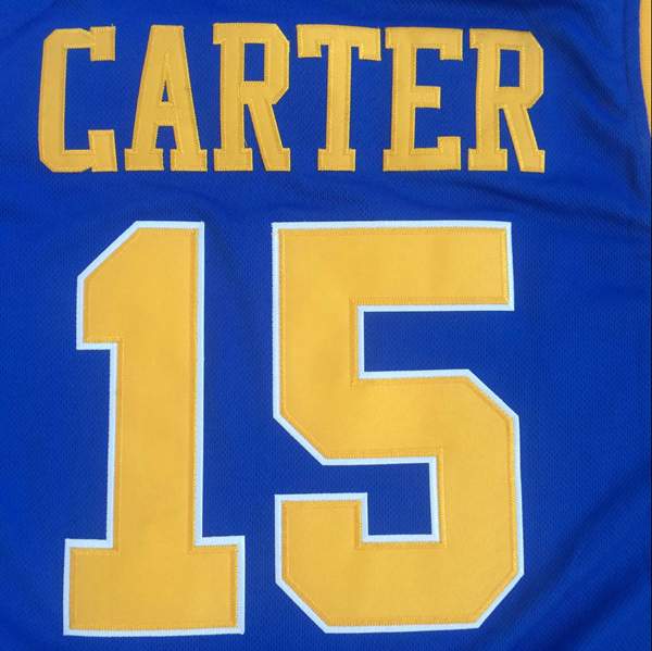 Mainland CARTER #15 Blue Basketball Jersey