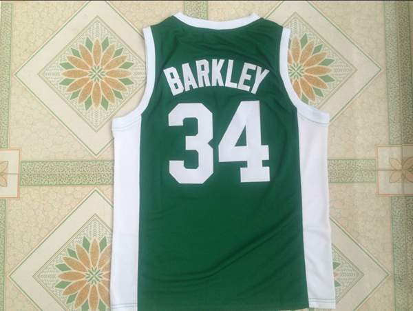 Leeds BARKLEY #34 Green Basketball Jersey