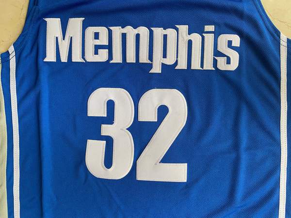 Memphis Tigers WISEMAN #32 Blue NCAA Basketball Jersey