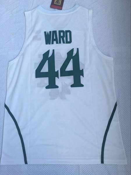 Michigan Wolverines WARD #44 White NCAA Basketball Jersey