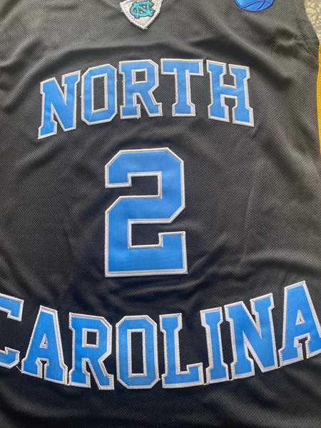 North Carolina Tar Heels ANTHONY #2 Black NCAA Basketball Jersey