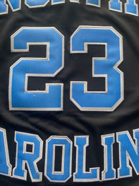 North Carolina Tar Heels JORDAN #23 Black NCAA Basketball Jersey