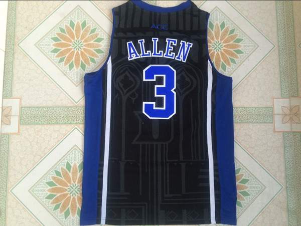 North Carolina Tar Heels ALLEN #3 Black NCAA Basketball Jersey