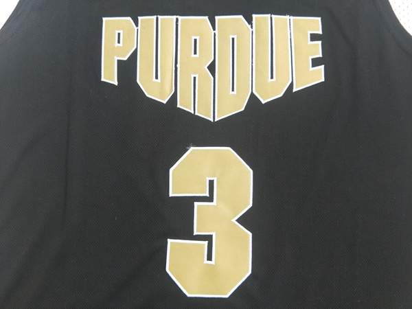 Purdue Boilermakers C.EDWARDS #3 Black NCAA Basketball Jersey