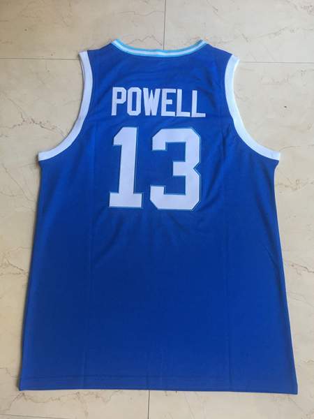 Seton Hall Pirates POWELL #13 Blue NCAA Basketball Jersey