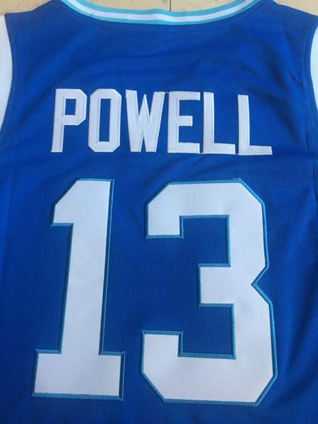 Seton Hall Pirates POWELL #13 Blue NCAA Basketball Jersey