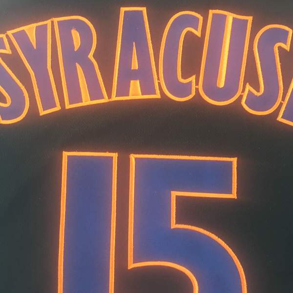 Syracuse Orange ANTHONY #15 Black NCAA Basketball Jersey