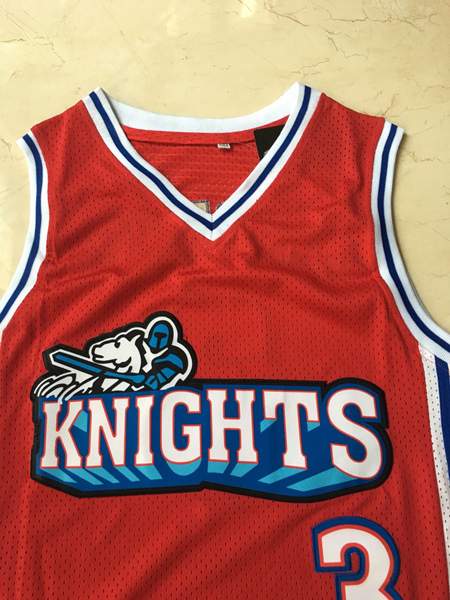 UCF Knights CAMBRIDGE #3 Red NCAA Basketball Jersey