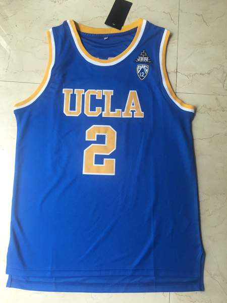UCLA Bruins BALL #2 Blue NCAA Basketball Jersey