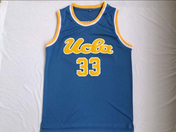 UCLA Bruins ABDUL-JABBAR #33 Blue NCAA Basketball Jersey