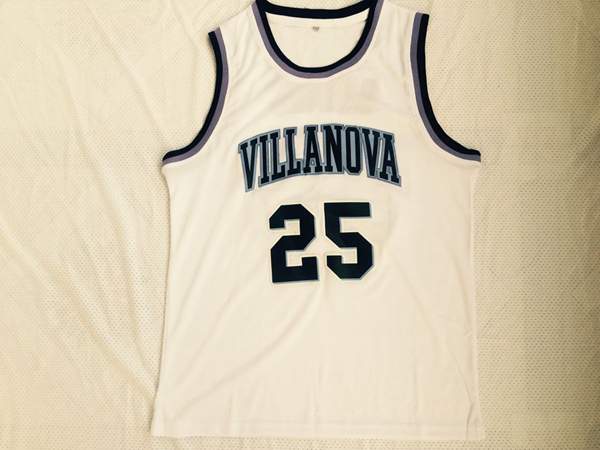 Villanova Wildcats BRIDGES #25 White NCAA Basketball Jersey