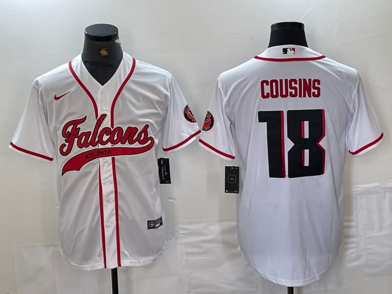 Atlanta Falcons White MLB&NFL Jersey