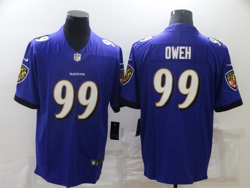 Baltimore Ravens Purple NFL Jersey 02