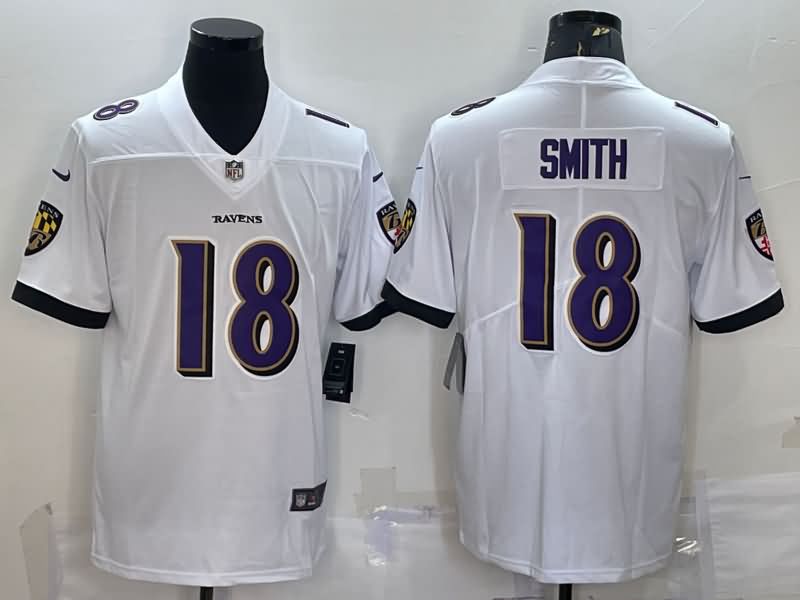 Baltimore Ravens White NFL Jersey