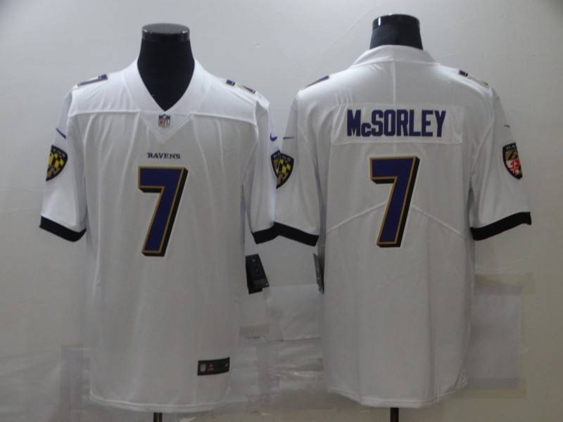 Baltimore Ravens White NFL Jersey