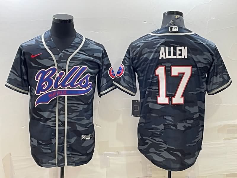 Buffalo Bills Camouflage MLB&NFL Jersey