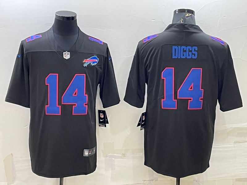 Buffalo Bills Black Retro NFL Jersey