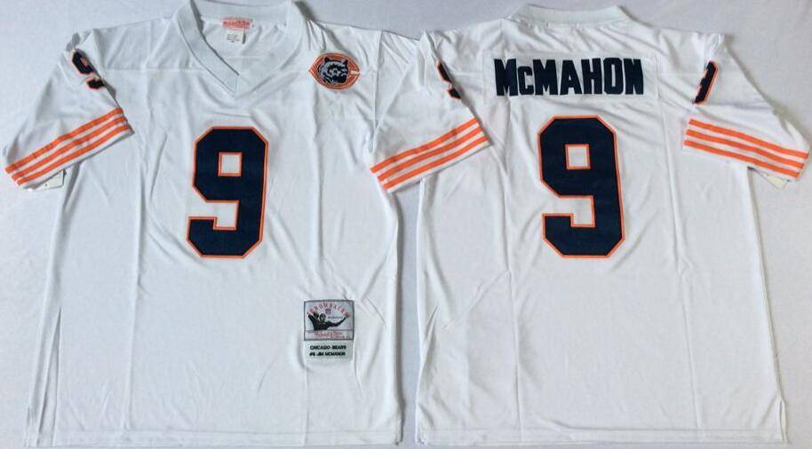 Chicago Bears White Retro NFL Jersey