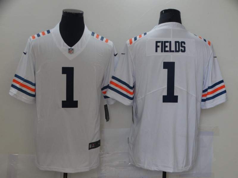 Chicago Bears White NFL Jersey