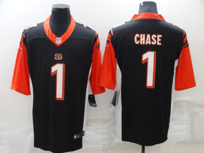 Cincinnati Bengals Black NFL Jersey 02